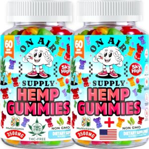 On Air Supply 3500 MG Hemp Gummies Australia