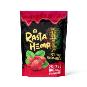 Strawberry 250 MG Rasta Hemp Gummies