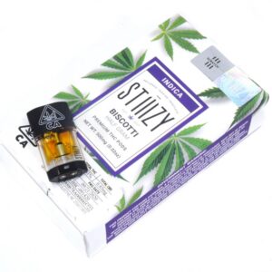 Indica Stiizy Biscotti 500mg THC Vape Cartridge