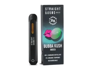 THC Vape Pen – Straight Goods 2gram Disposable – Bubba Kush THC Vape Pen – Straight Goods 2gram Disposable – Bubba Kush