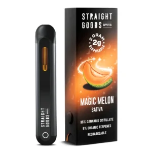 THC Vape – Straight Goods 2gram Disposable – Magic Melon THC Vape – Straight Goods 2gram Disposable – Magic Melon